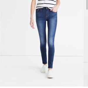 Madewell 9” High Rise Skinny Jeans